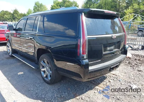 2016 Cadillac Escalade Esv Premium Collection z USA, uszkodzony, nr VIN 1GYS4JKJ1GR406488